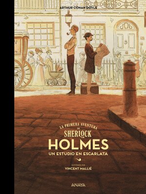cover image of Estudio en escarlata